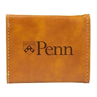 Brown Pennsylvania Quakers Trifold Wallet