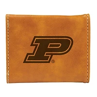 Brown Purdue Boilermakers Trifold Wallet