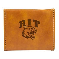 Brown Rochester Institute of Technology Tigers Trifold Wallet