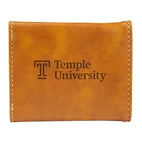 Brown Temple Owls Trifold Wallet