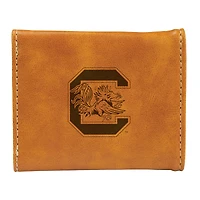 Brown South Carolina Gamecocks Trifold Wallet
