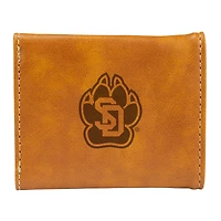 Brown South Dakota Coyotes Trifold Wallet