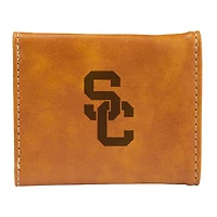 Brown USC Trojans Trifold Wallet