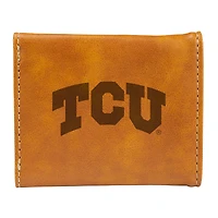 Brown TCU Horned Frogs Trifold Wallet
