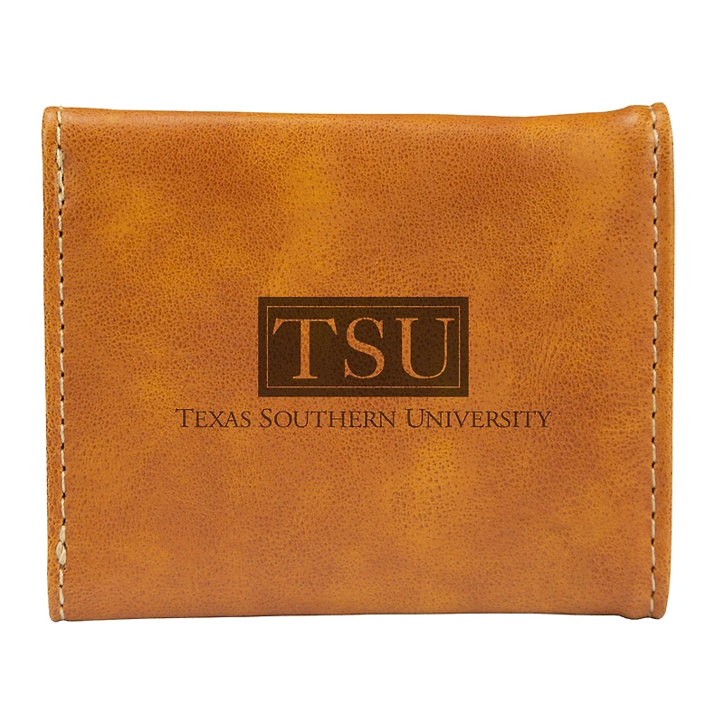 Brown Texas Southern Tigers Trifold Wallet