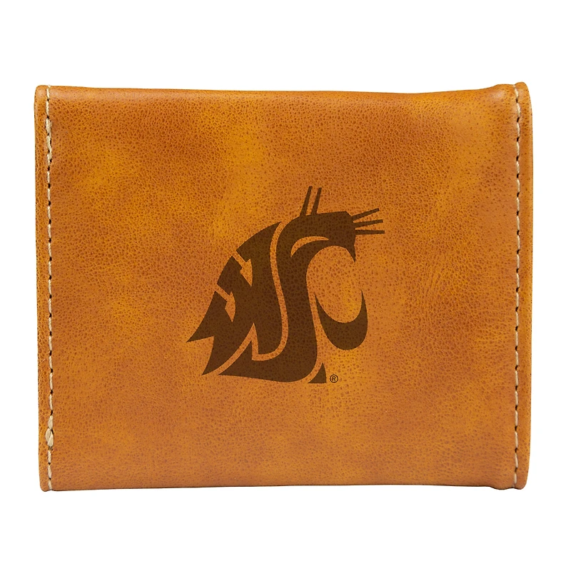 Brown Washington State Cougars Trifold Wallet