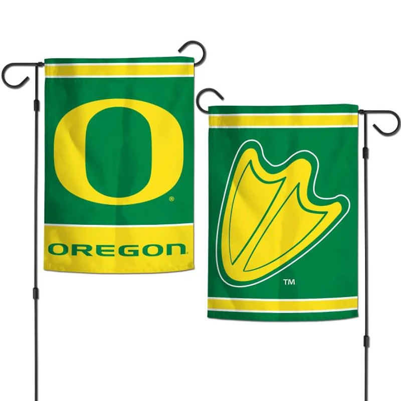 WinCraft Oregon Ducks 12'' x 18'' Double-Sided Garden Flag