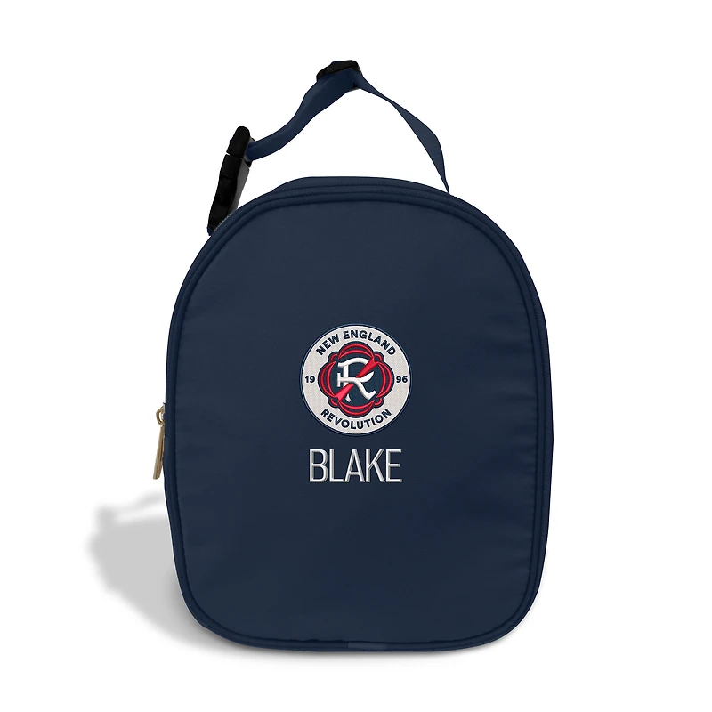 Chad & Jake Navy New England Revolution Personalized Insulated Bag