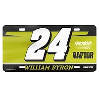 WinCraft William Byron Acrylic License Plate