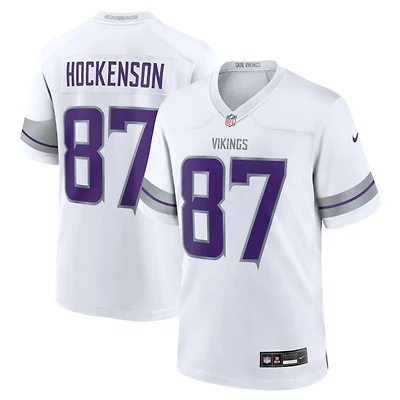 Youth Nike T.J. Hockenson White Minnesota Vikings Alternate Game Jersey