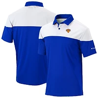 Men's Columbia  Blue New York Knicks Omni-Wick Best Ball Polo