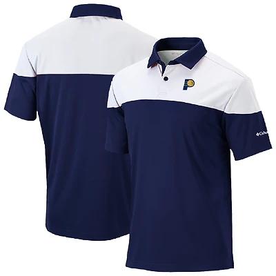 Men's Columbia  Navy Indiana Pacers Omni-Wick Best Ball Polo