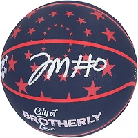 Tyrese Maxey Philadelphia 76ers Autographed Wilson 2023-24 City Collector Basketball