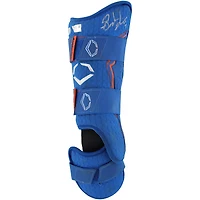Brandon Nimmo New York Mets Autographed Game-Used Blue Evoshield Shin Guard vs. San Francisco Giants on July 2, 2023