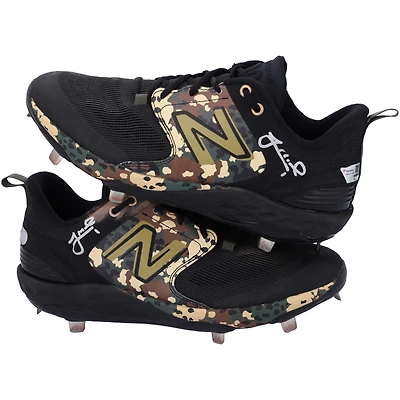 Jeff McNeil New York Mets Autographed Game-Used Black New Balance Cleats from the 2023 MLB Season