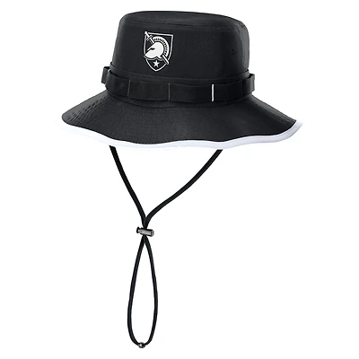Men's Nike  Black Army Black Knights 2024 Rivalry Apex Boonie Performance Bucket Hat