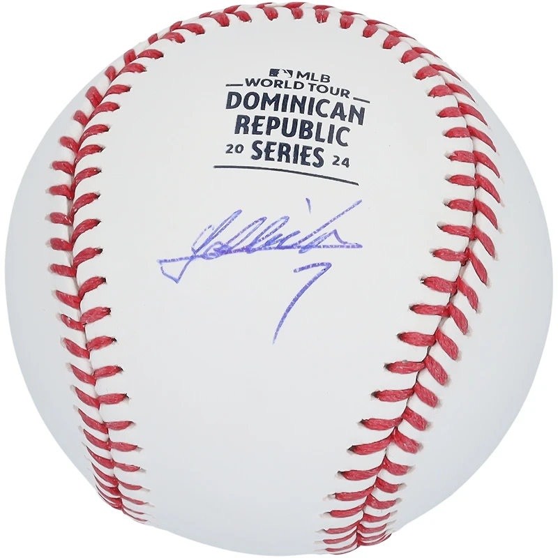 Masataka Yoshida Boston Red Sox Autographed 2024 Dominican Series Baseball