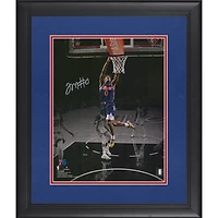 Tyrese Maxey Philadelphia 76ers Autographed Framed 11" x 14" Dunk Spotlight Photograph