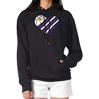 Women's G-III 4Her by Carl Banks Los Angeles Lakers Heart Pullover Hoodie
