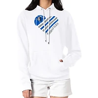 Women's G-III 4Her by Carl Banks Dallas Mavericks Heart Pullover Hoodie