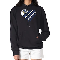 Women's G-III 4Her by Carl Banks Golden State Warriors Heart Pullover Hoodie