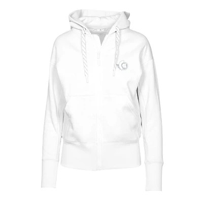 Women's Levelwear White Ottawa Senators Gardinia Core Full-Zip Hoodie Jacket
