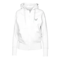 Women's Levelwear White Washington Capitals Gardinia Core Full-Zip Hoodie Jacket