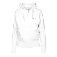 Women's Levelwear White San Jose Sharks Gardinia Core Full-Zip Hoodie Jacket