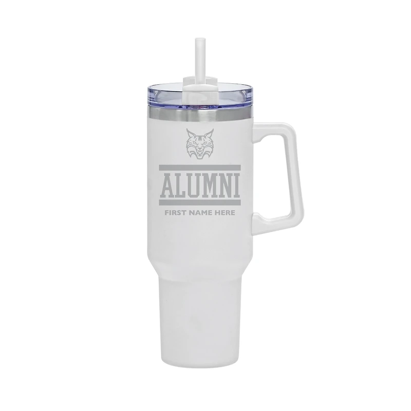 Quinnipiac Bobcats 40oz. Rocky Alumni Personalized Tumbler