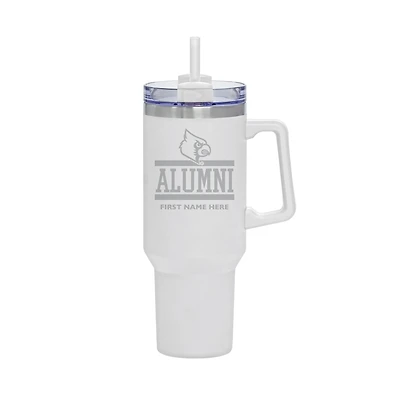 Louisville Cardinals 40oz. Rocky Alumni Personalized Tumbler