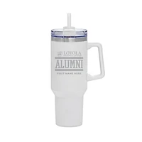 Loyola Chicago Ramblers 40oz. Rocky Alumni Personalized Tumbler