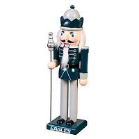 Philadelphia Eagles 12" Wooden Nutcracker Statue