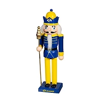Los Angeles Rams 12" Wooden Nutcracker Statue