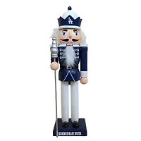 Los Angeles Dodgers 12" Wooden Nutcracker Statue