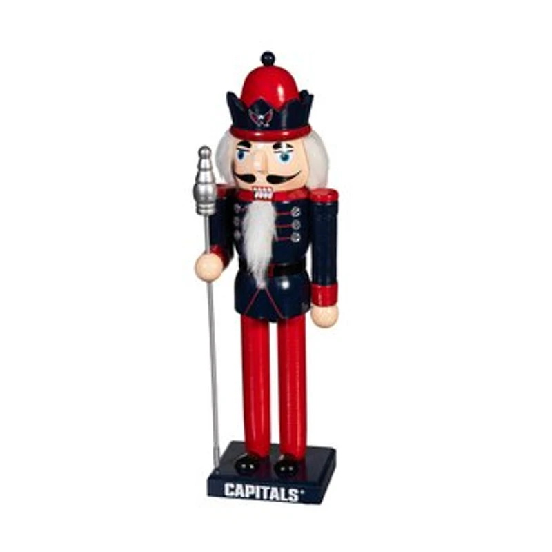Washington Capitals 12" Wooden Nutcracker Statue