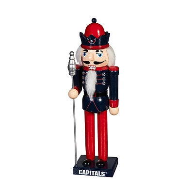 Washington Capitals 12" Wooden Nutcracker Statue