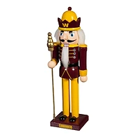 Washington Commanders 12" Wooden Nutcracker Statue