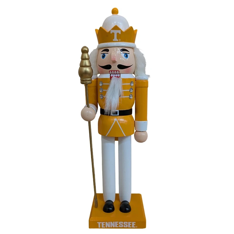Tennessee Volunteers 12" Wooden Nutcracker Statue