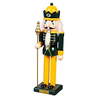 Green Bay Packers 12" Wooden Nutcracker Statue