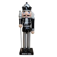 Chicago White Sox 12" Wooden Nutcracker Statue