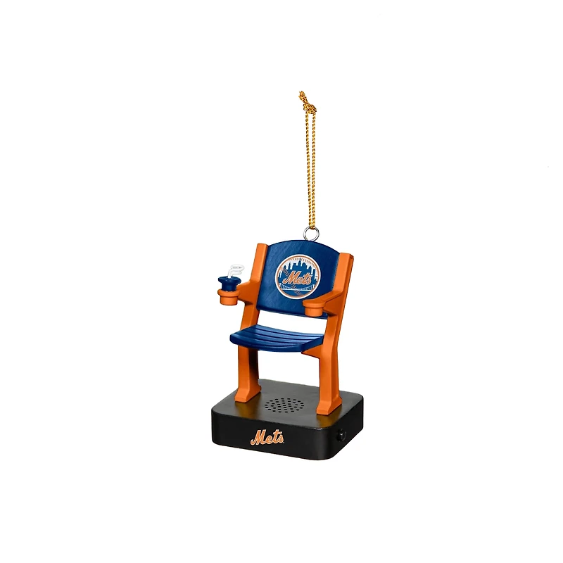 New York Mets Stadium Seat Ornament with Sound