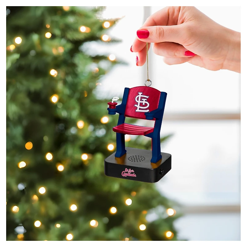 St. Louis Cardinals Stadium Seat Ornament with Sound