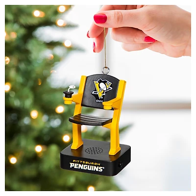 Pittsburgh Penguins Stadium Seat Ornament with Sound