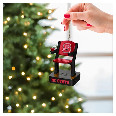 NC State Wolfpack Stadium Seat Ornament with Sound