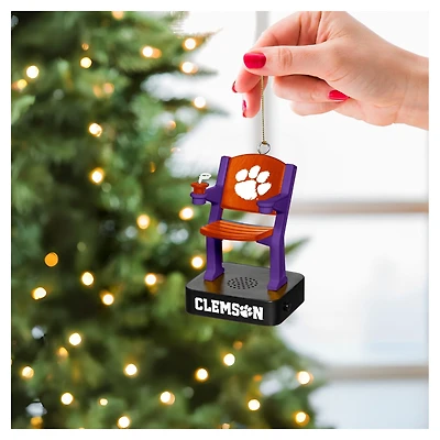 Clemson Tigers Stadium Seat Ornament with Sound