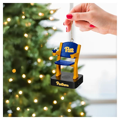 Pitt Panthers Stadium Seat Ornament with Sound