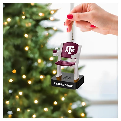 Texas A&M Aggies Stadium Seat Ornament with Sound