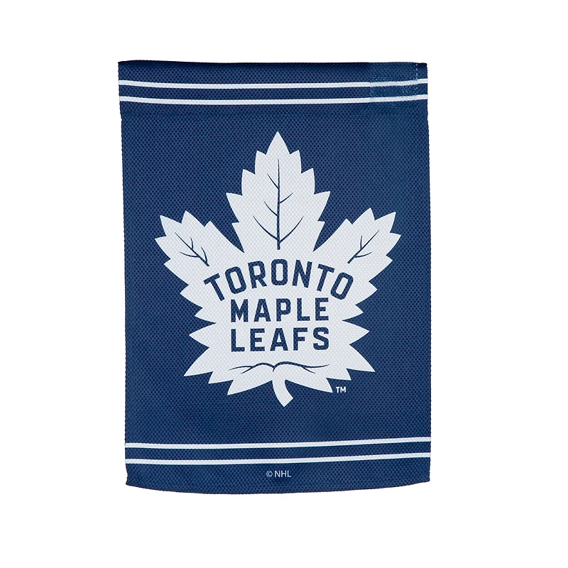Toronto Maple Leafs 12.5" x 18" Double-Sided Embossed Suede Garden Flag