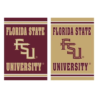 Florida State Seminoles 12.5" x 18" Double-Sided Embossed Suede Garden Flag