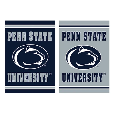 Penn State Nittany Lions 12.5" x 18" Double-Sided Embossed Suede Garden Flag